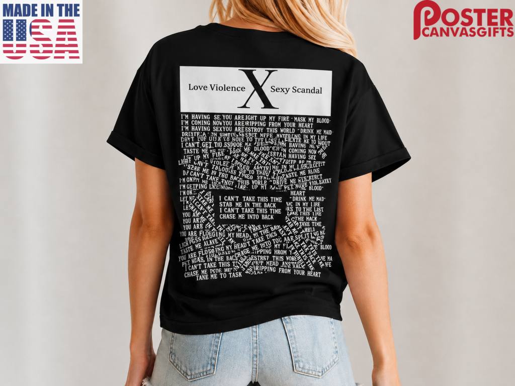 Psychedelic Violence X Crime Of Visual Love Violence Sexy T Shirt