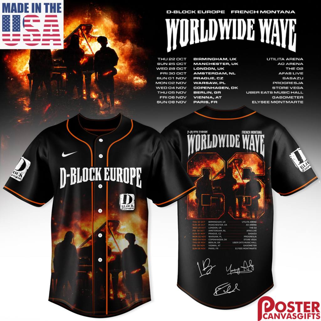 DBE Global Wave Tour 2026 Jersey Music Performance Collection