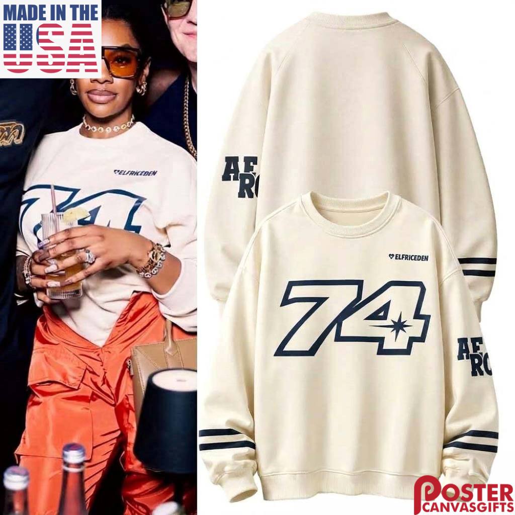 Jess Hilarious Aelfric Eden 74 Number Sweatshirt - Poster Canvas Gifts